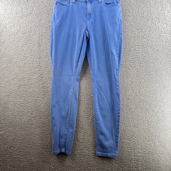 Michael Kors Izzy Skinny Jeans Blue Size 4 - Picture 1 of 11